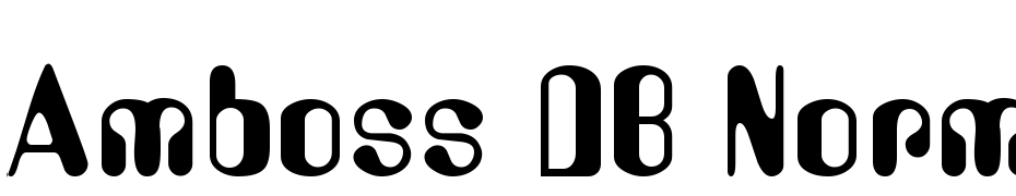 Amboss DB Normal Font Download Free